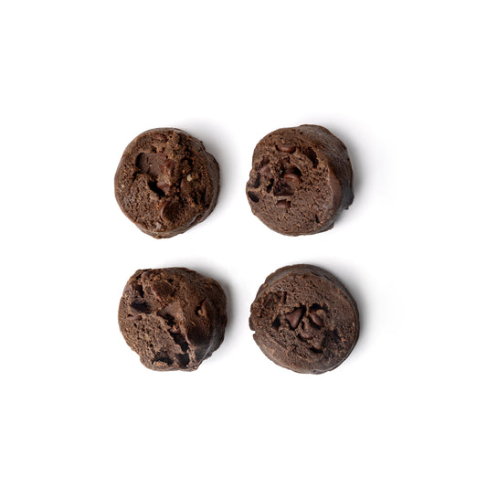 Double Chocolate Fudge - Frozen 4 Pack