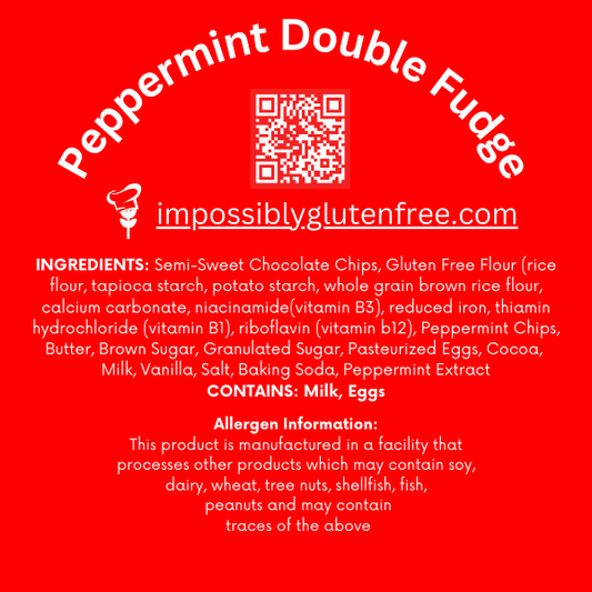 Peppermint Double Fudge - Baked 6 Pack